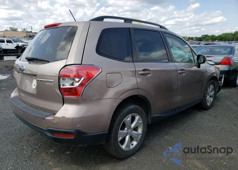 2015 Subaru Forester 2.5I Premium from USA, damaged, VIN JF2SJADC2FH565622